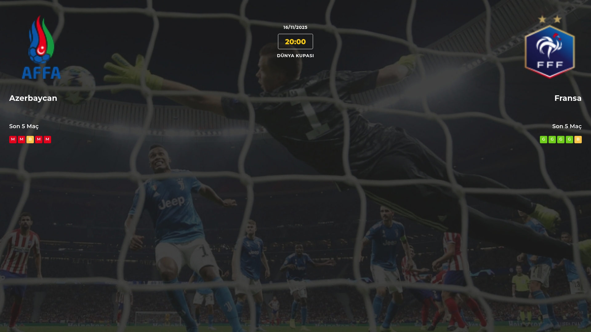 Azerbaycan Fransa İddaa Maç Tahmini 16 Kasım 2025