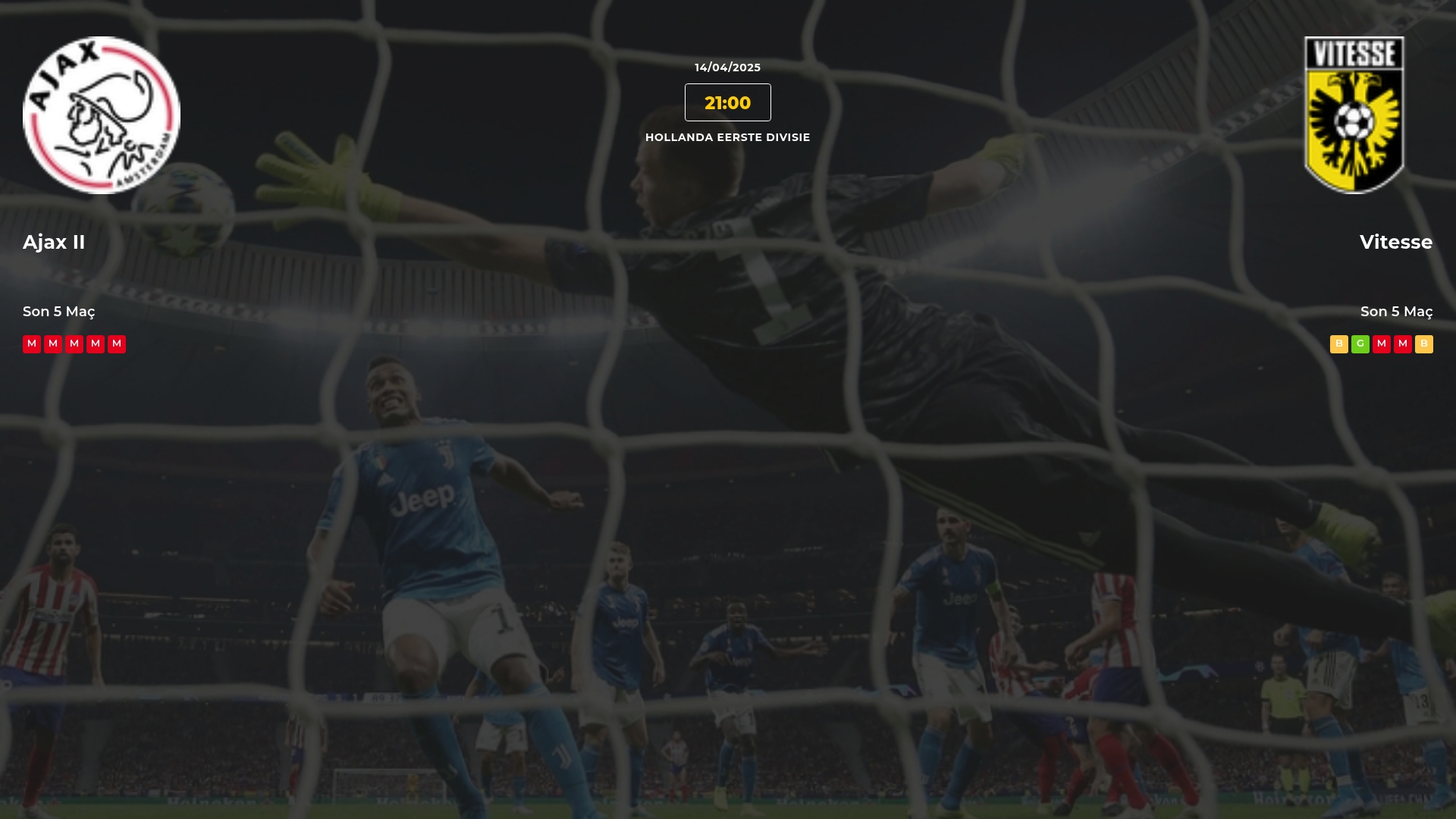 Ajax II Vitesse İddaa Maç Tahmini 14 Nisan 2025