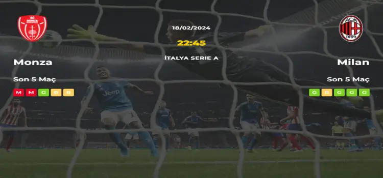 Monza Milan İddaa Maç Tahmini 18 Şubat 2024