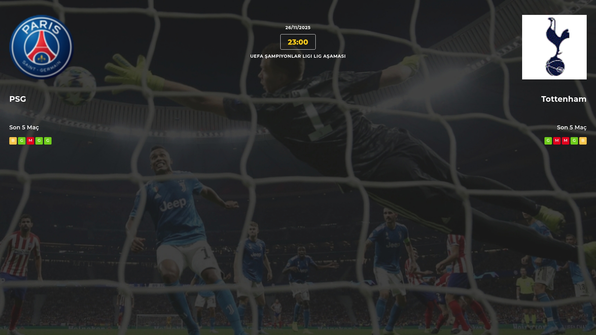 PSG Tottenham İddaa Maç Tahmini 26 Kasım 2025