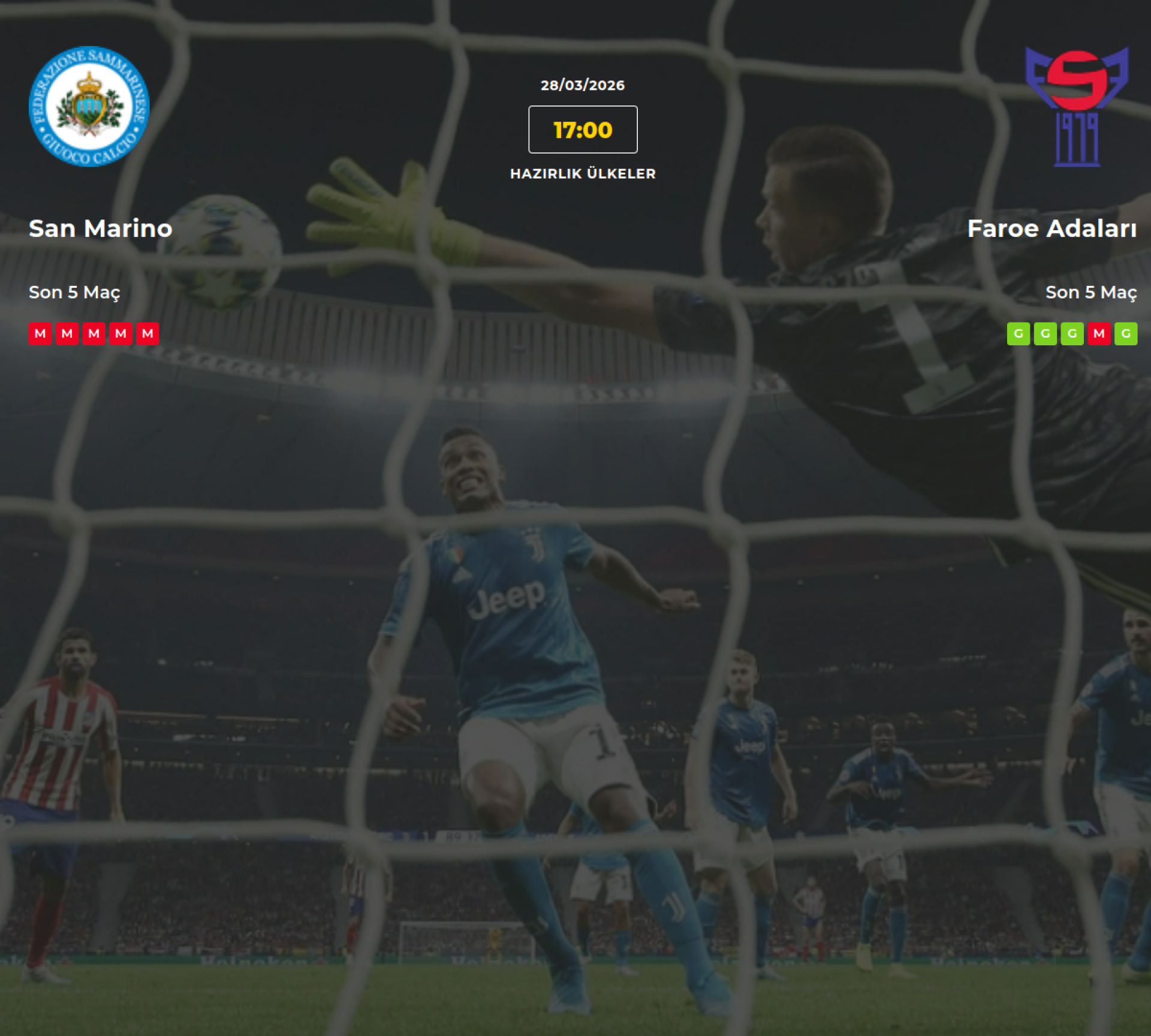 San Marino Faroe Adaları İddaa Maç Tahmini 28 Mart 2026