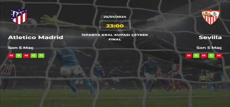 Atletico Madrid Sevilla İddaa Maç Tahmini 25 Ocak 2024