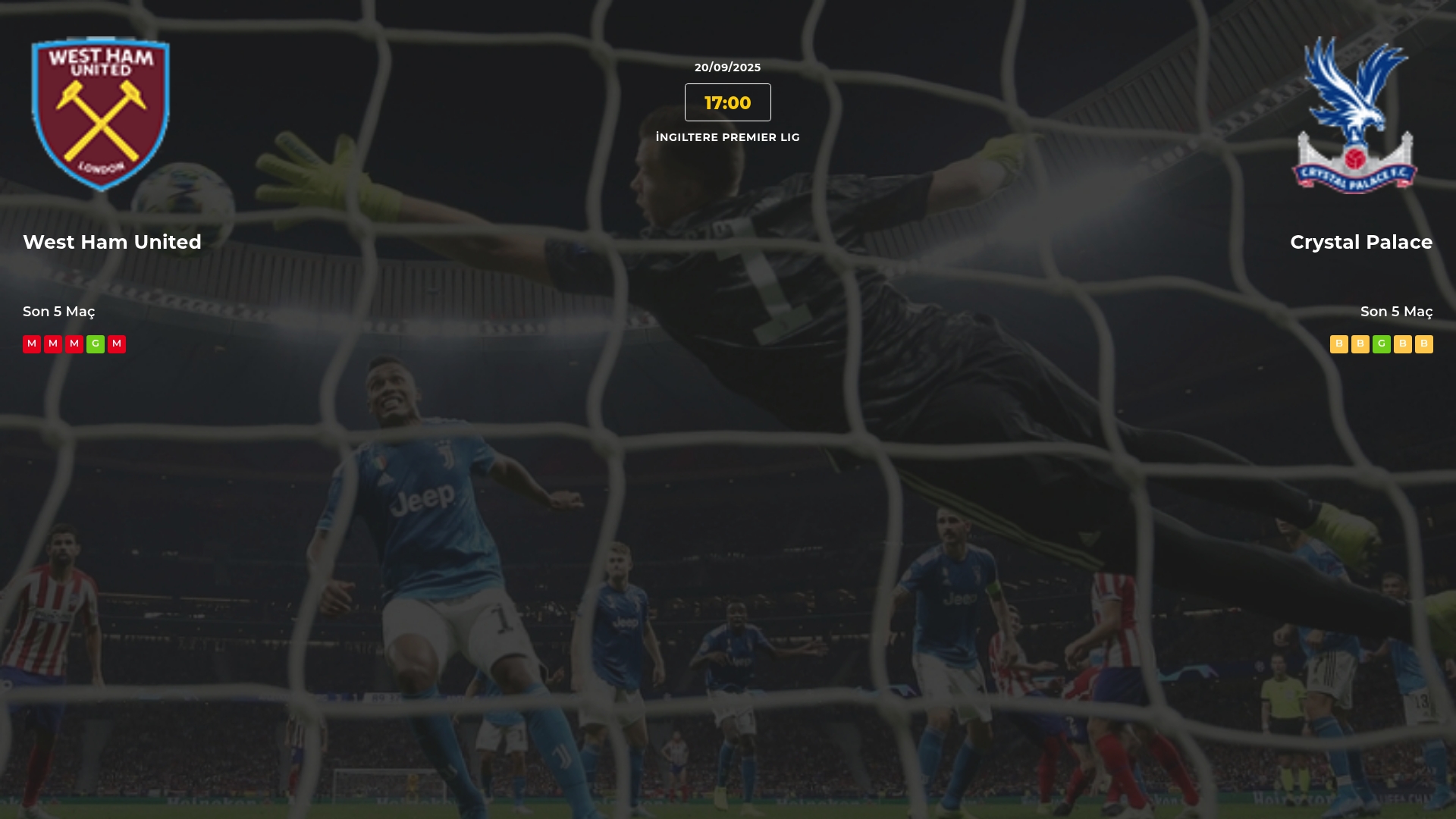 West Ham United Crystal Palace İddaa Maç Tahmini 20 Eylül 2025