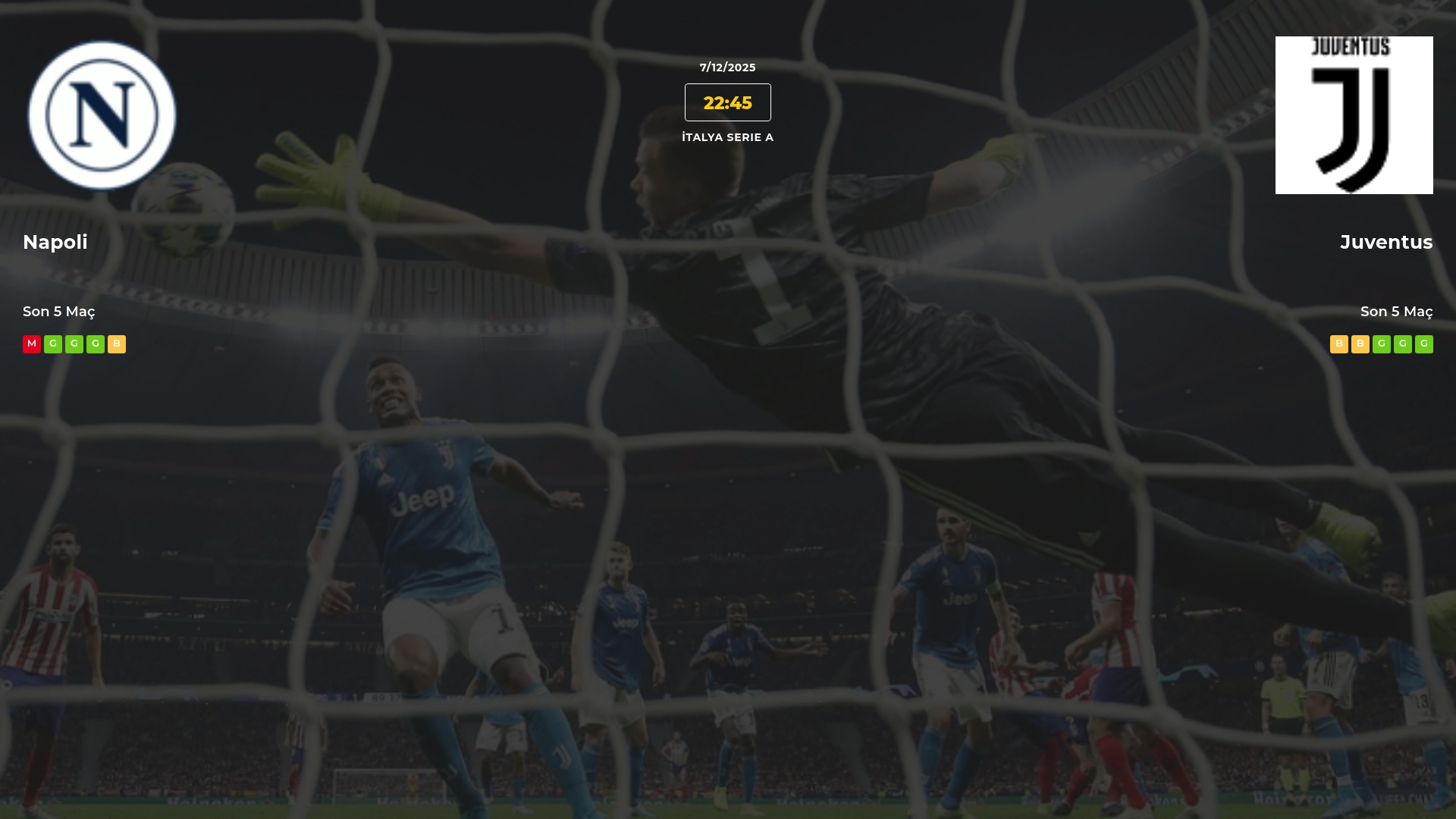 Napoli Juventus İddaa Maç Tahmini 07 Aralık 2025