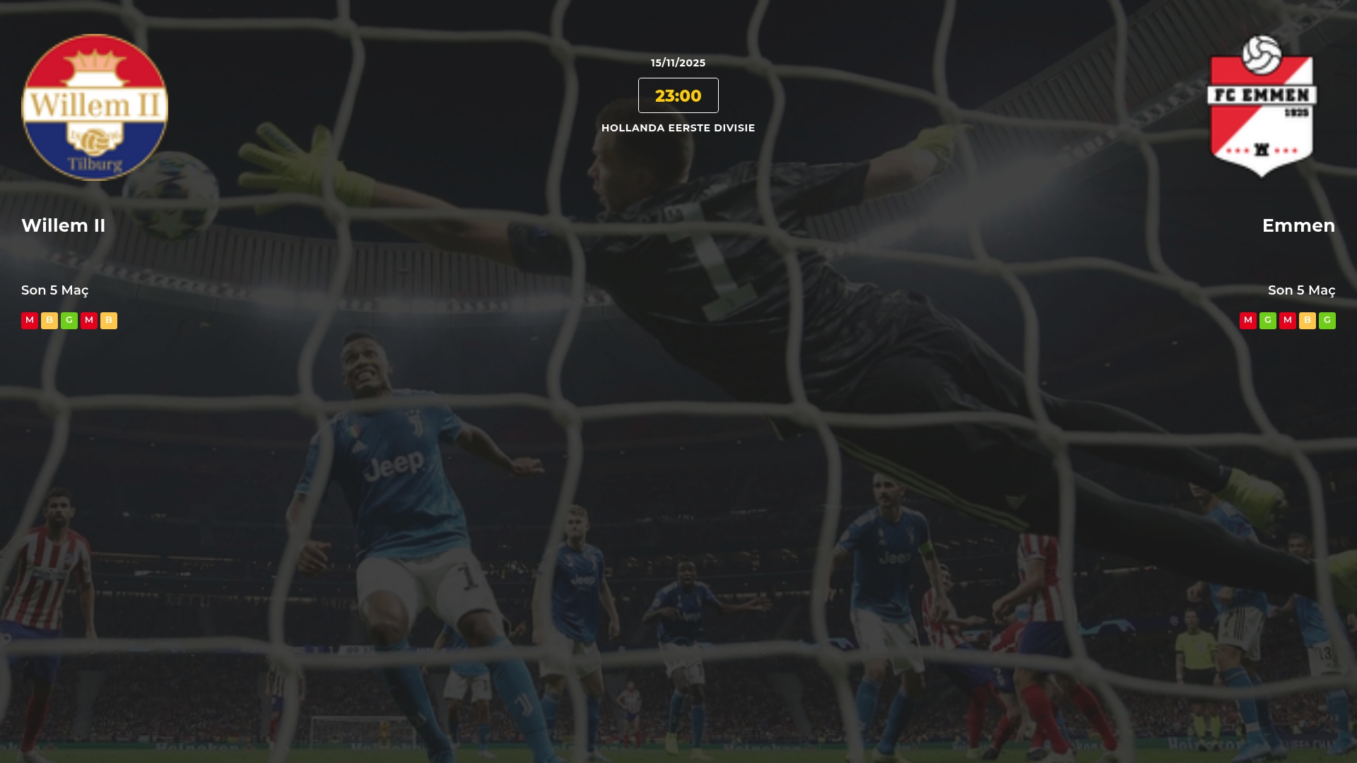 Willem II Emmen İddaa Maç Tahmini 15 Kasım 2025