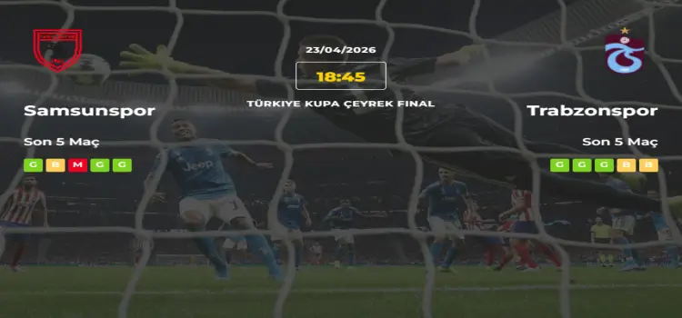 Samsunspor Trabzonspor İddaa Maç Tahmini 23 Nisan 2026