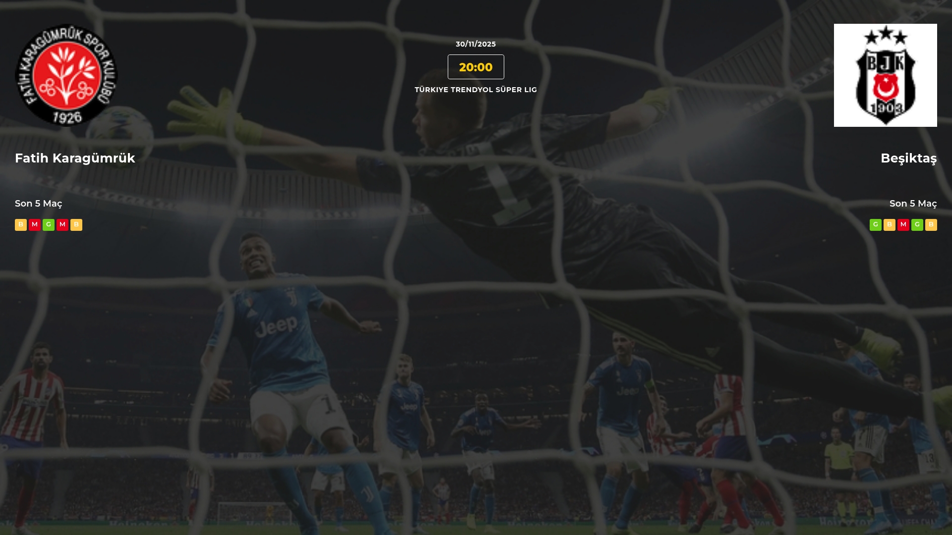 Fatih Karagümrük Beşiktaş İddaa Maç Tahmini 30 Kasım 2025