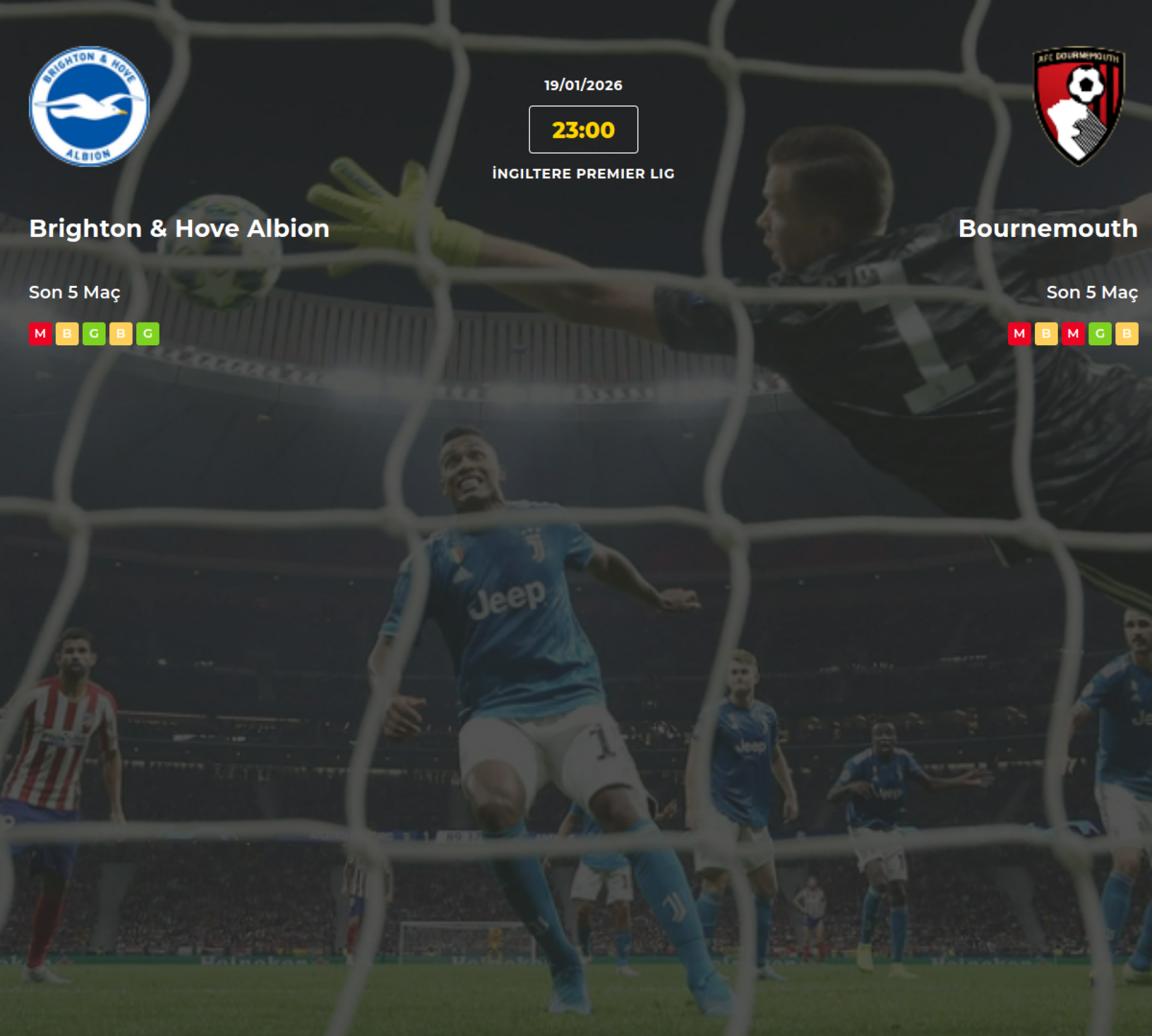 Brighton & Hove Albion Bournemouth İddaa Maç Tahmini 19 Ocak 2026