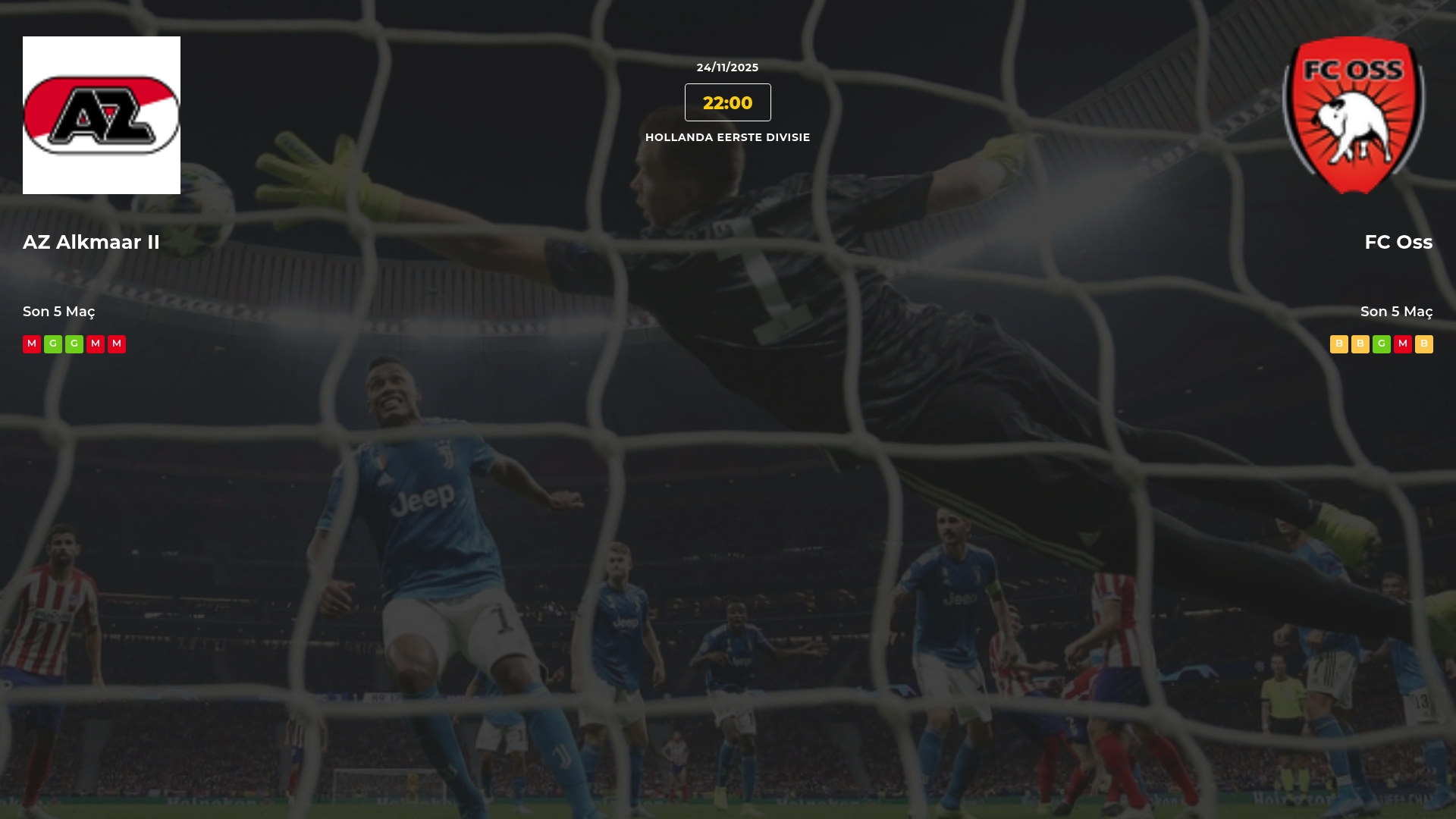 AZ Alkmaar II FC Oss İddaa Maç Tahmini 24 Kasım 2025