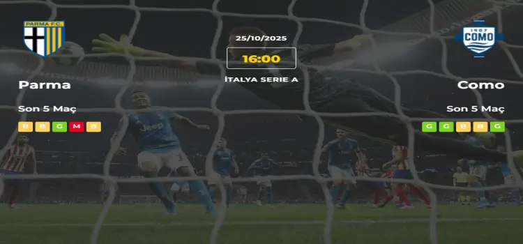 Parma Como İddaa Maç Tahmini 25 Ekim 2025
