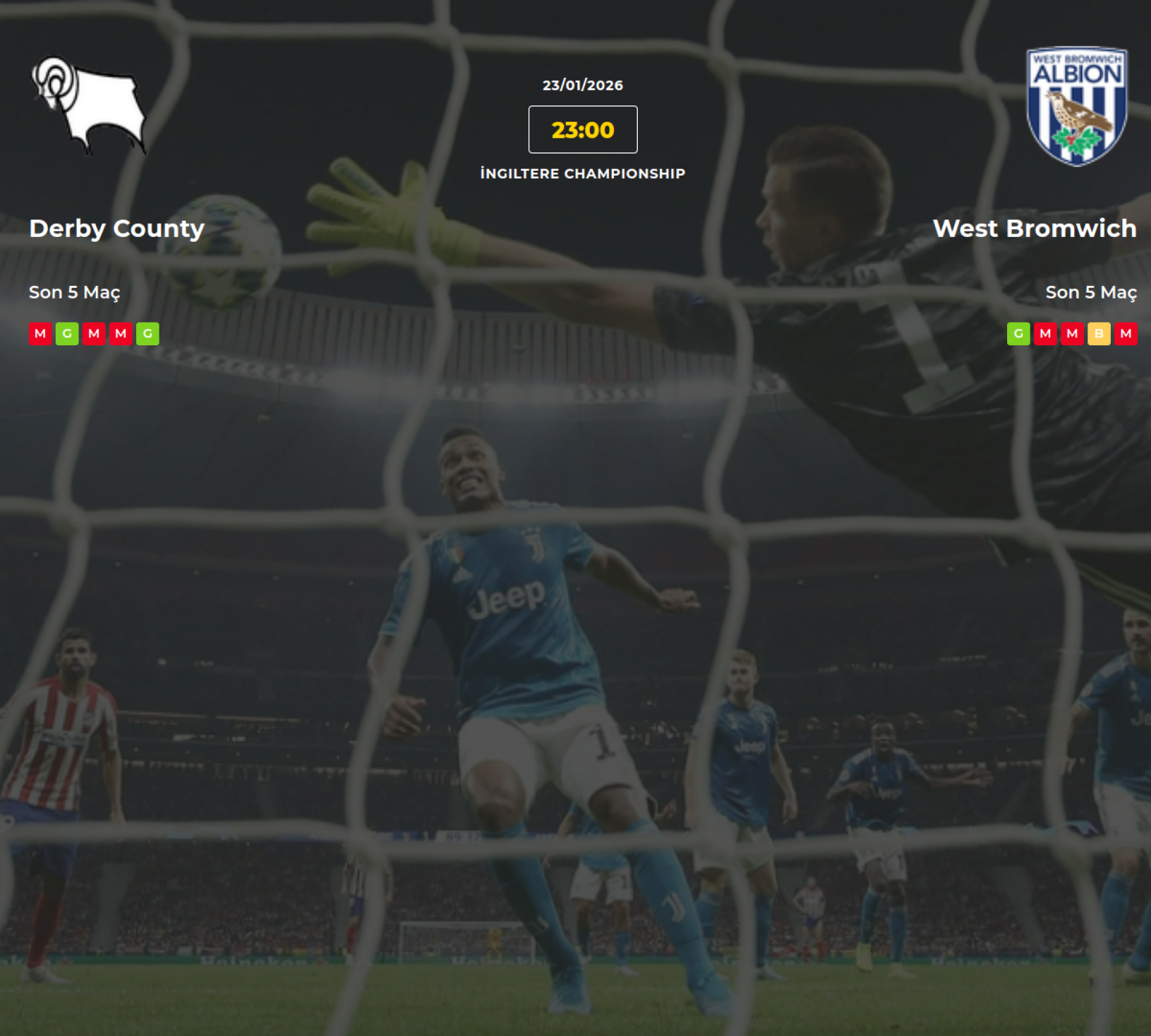 Derby County West Bromwich İddaa Maç Tahmini 23 Ocak 2026