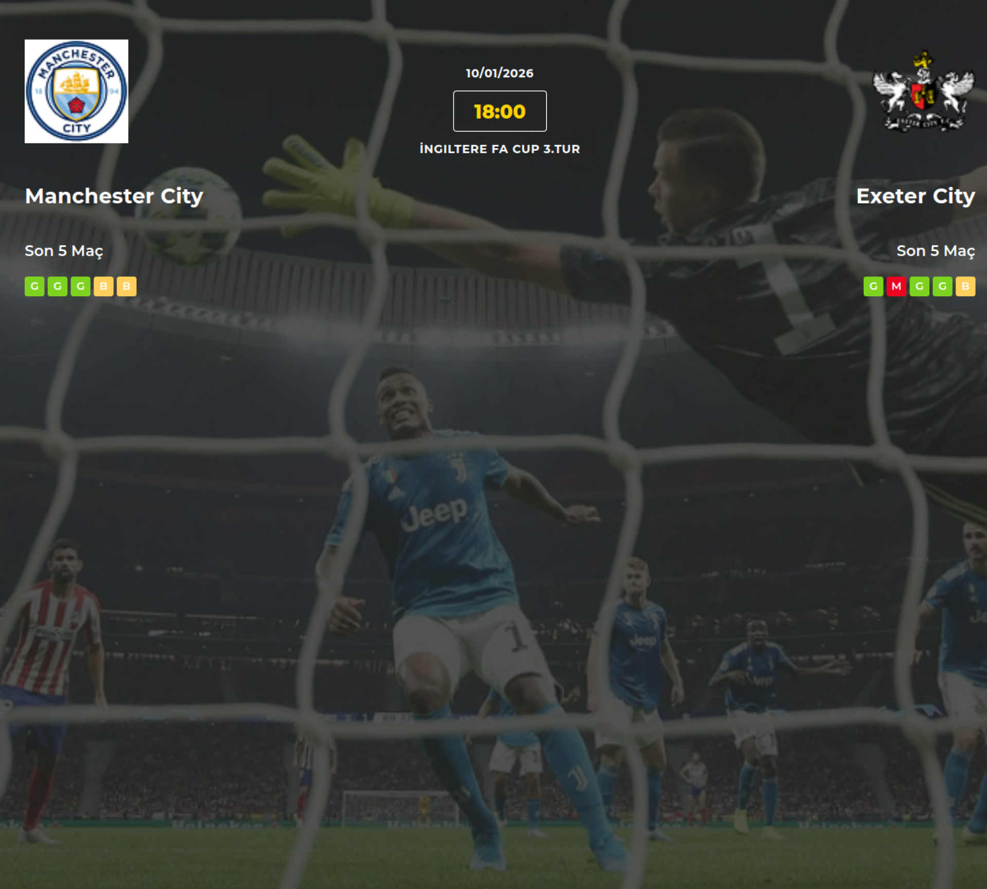 Manchester City Exeter City İddaa Maç Tahmini 10 Ocak 2026