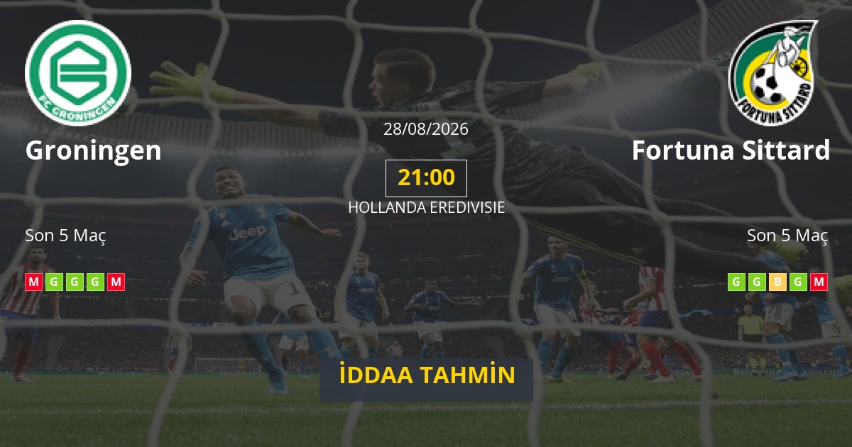 Groningen Fortuna Sittard İddaa Maç Tahmini 28 Ağustos 2026
