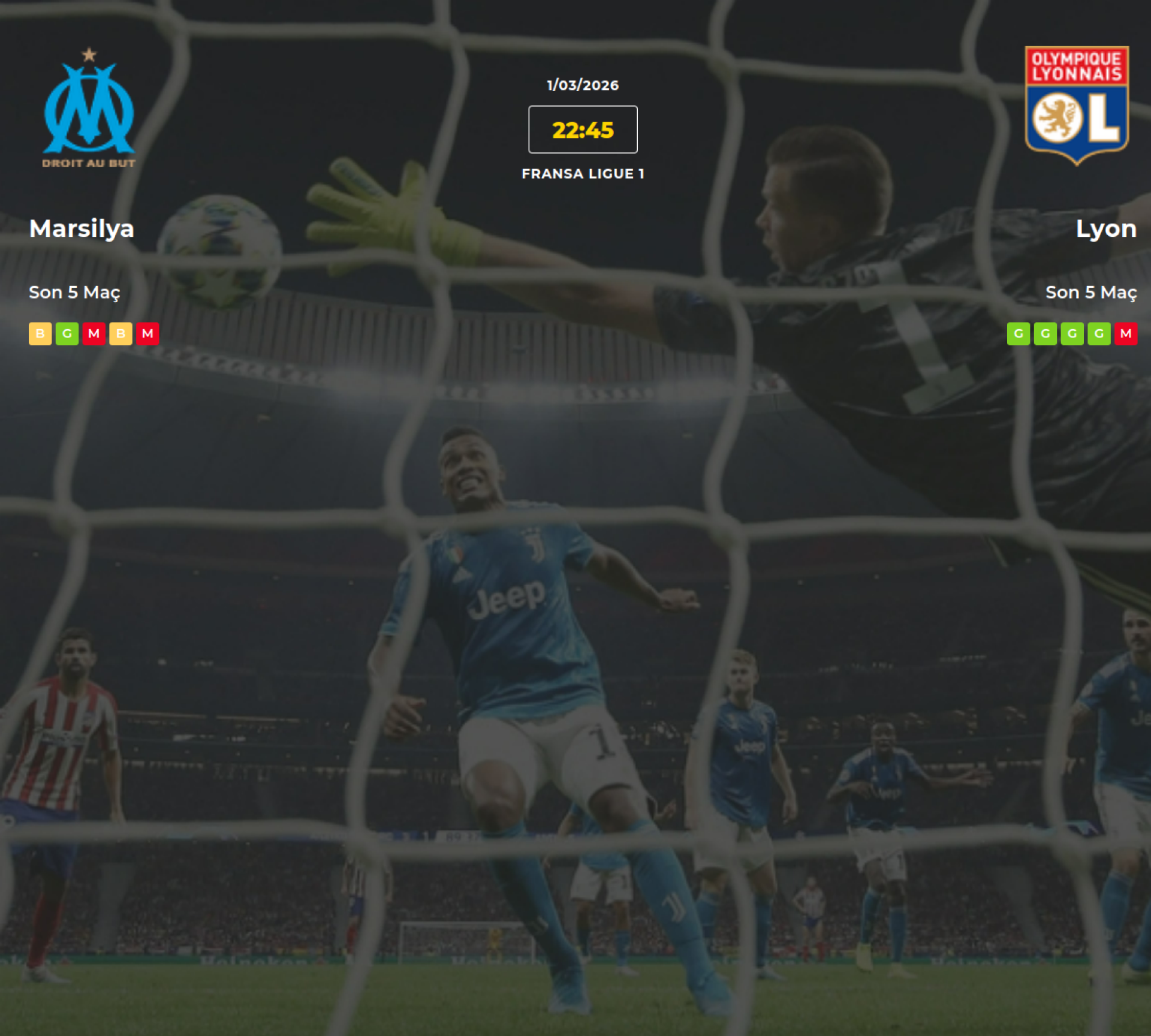 Marsilya Lyon İddaa Maç Tahmini 01 Mart 2026