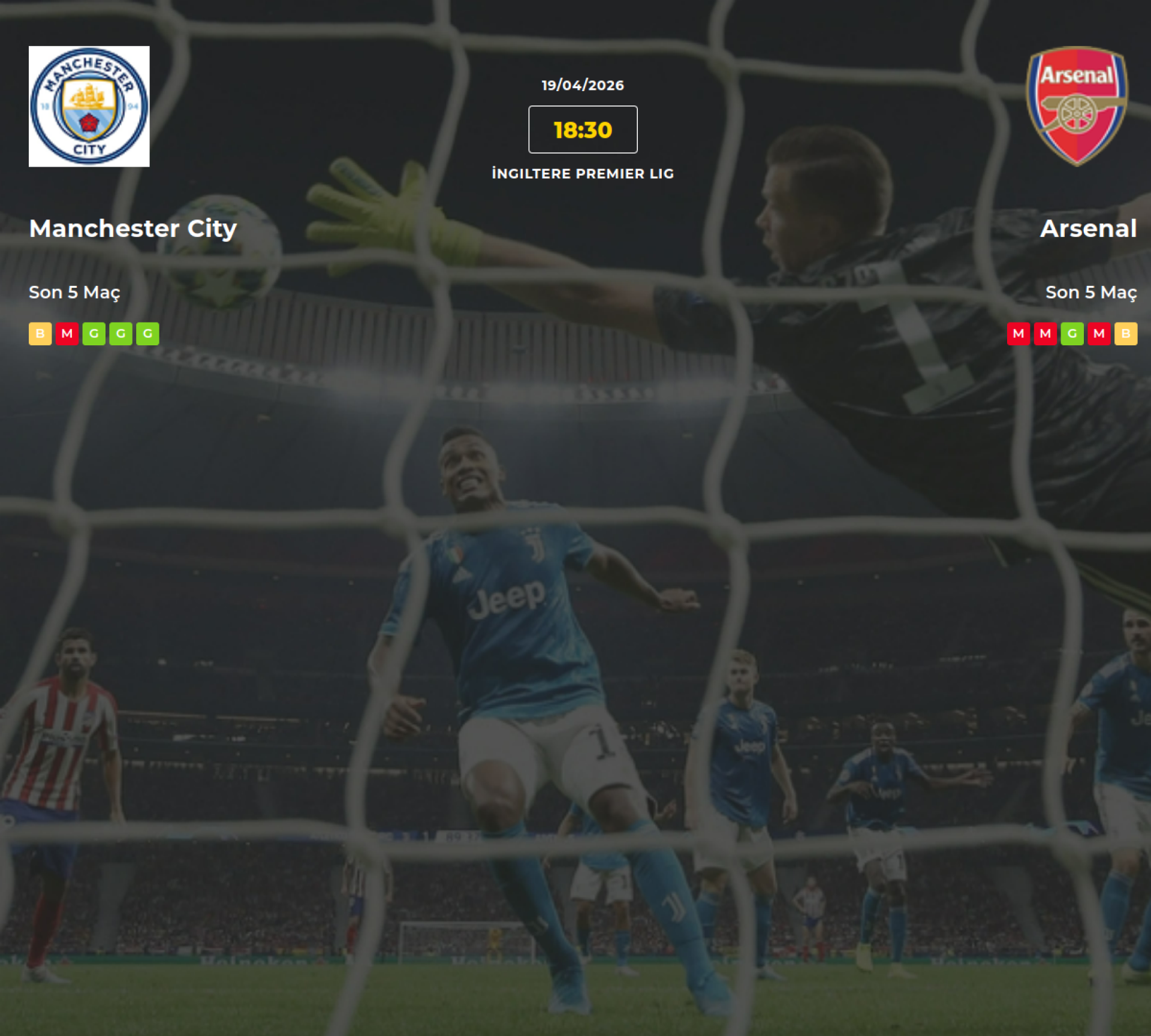 Manchester City Arsenal İddaa Maç Tahmini 19 Nisan 2026