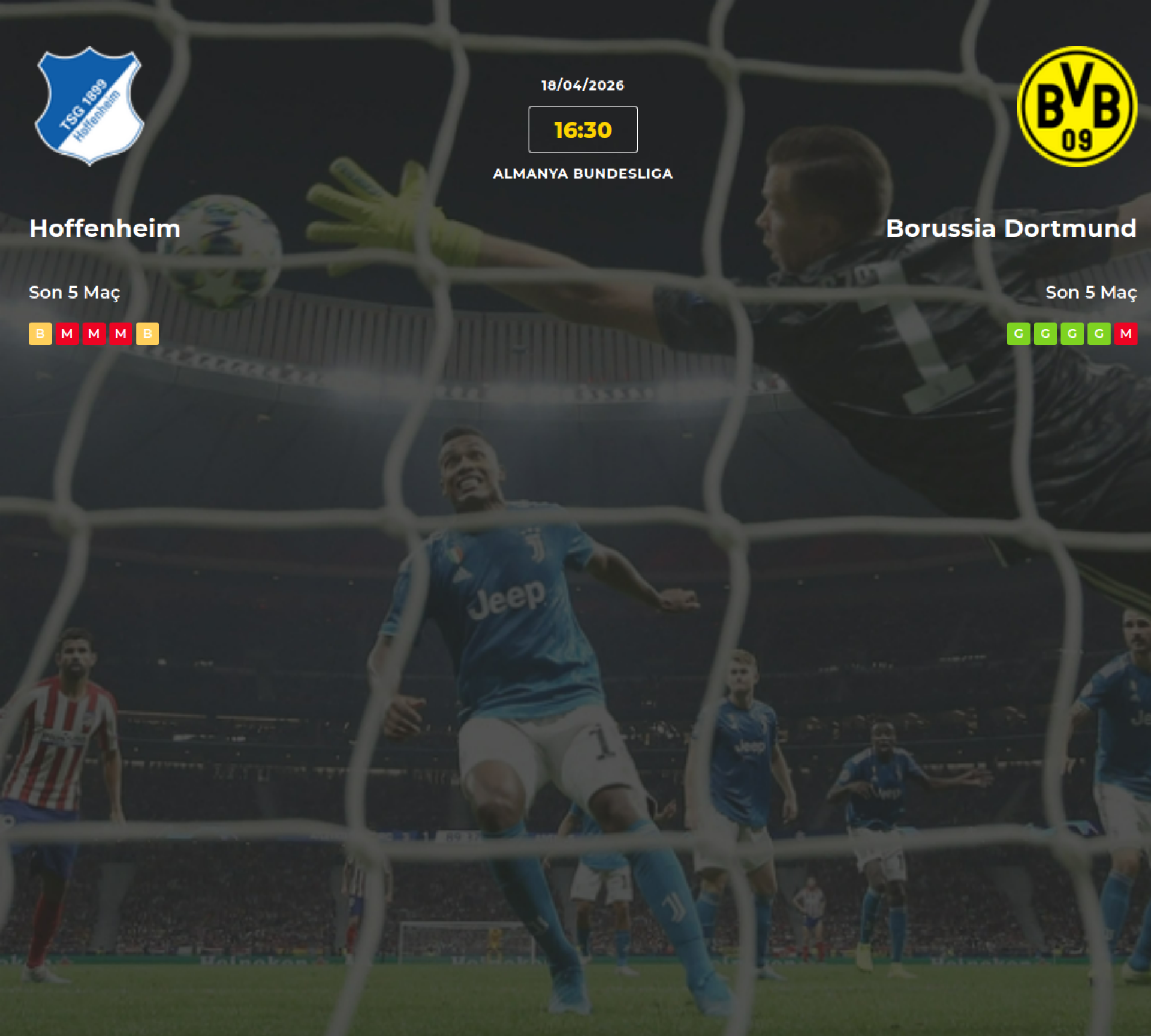 Hoffenheim Borussia Dortmund İddaa Maç Tahmini 18 Nisan 2026