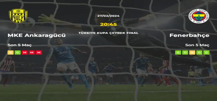 Ankaragücü Fenerbahçe İddaa Maç Tahmini 27 Şubat 2024
