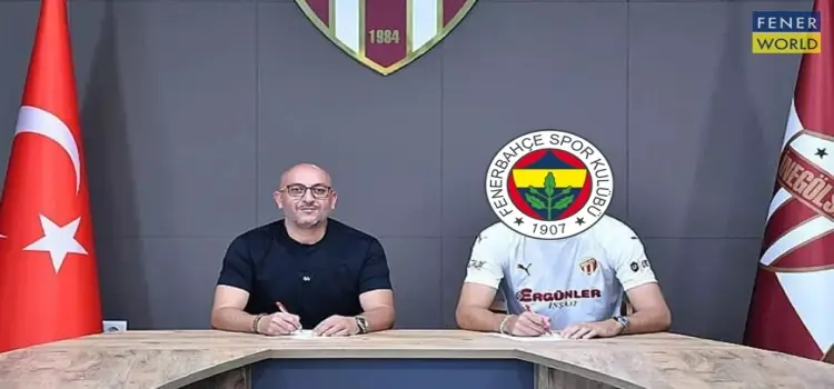 Fenerbahçe'den ayrıldı, yeni takımıyla sözleşme iimzaladı