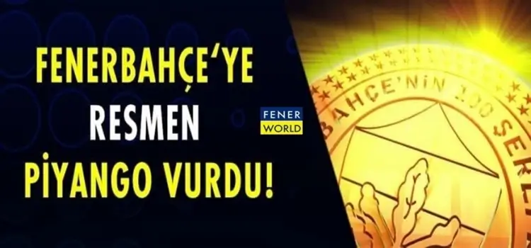 Fenerbahçe'ye DEV piyango! 