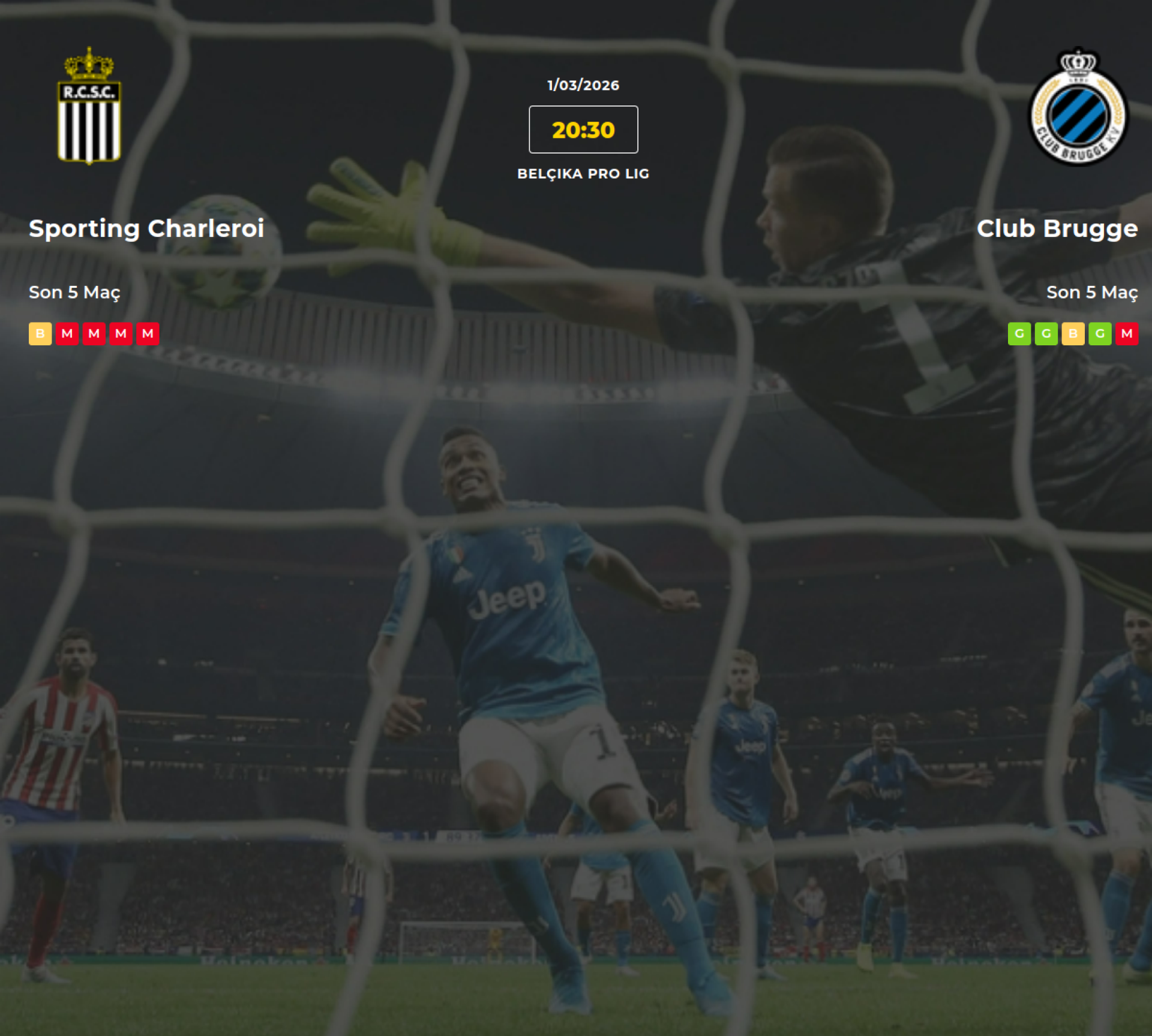 Sporting Charleroi Club Brugge İddaa Maç Tahmini 01 Mart 2026