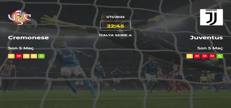 Cremonese Juventus İddaa Maç Tahmini 1 Kasım 2025