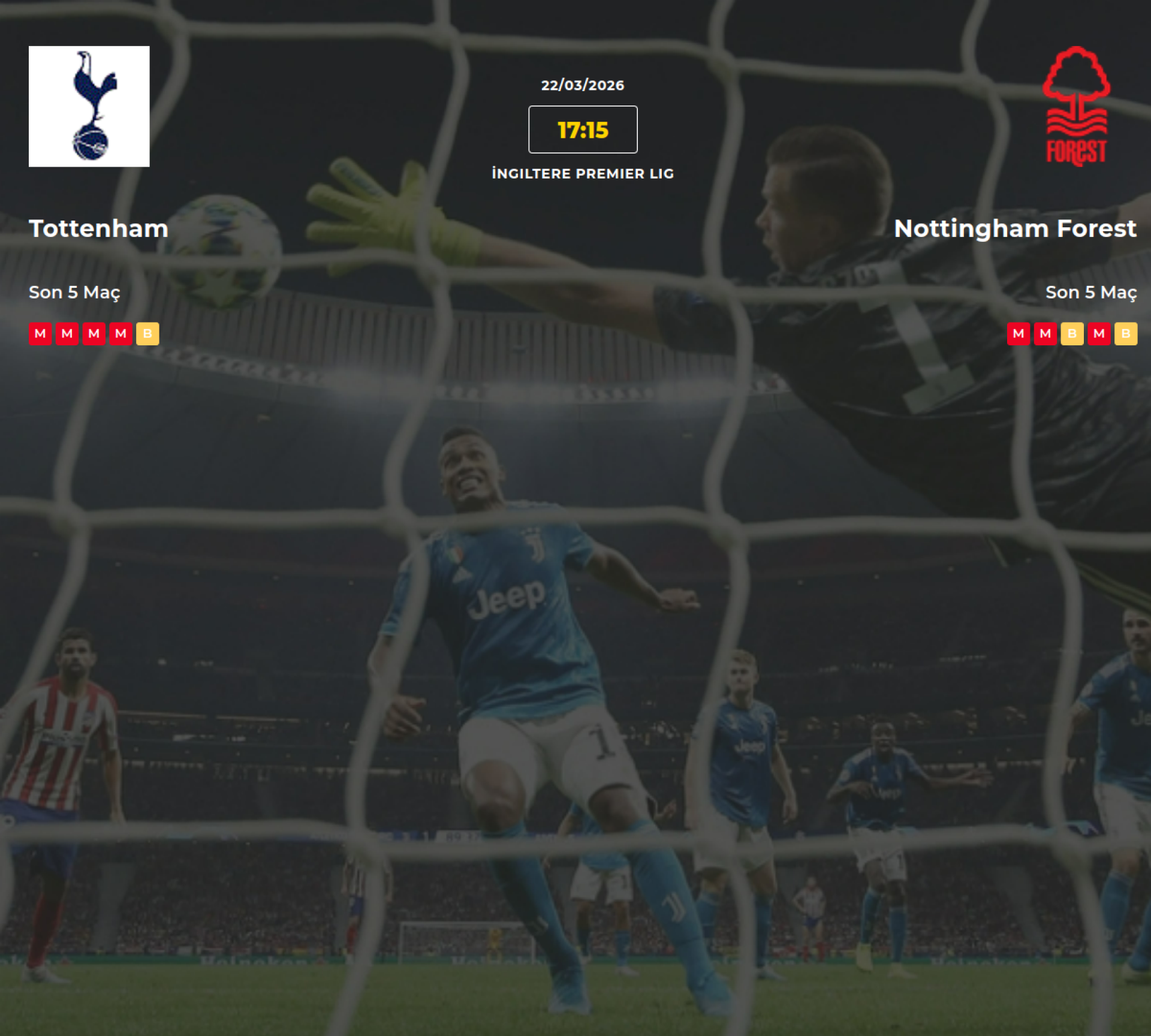 Tottenham Nottingham Forest İddaa Maç Tahmini 22 Mart 2026