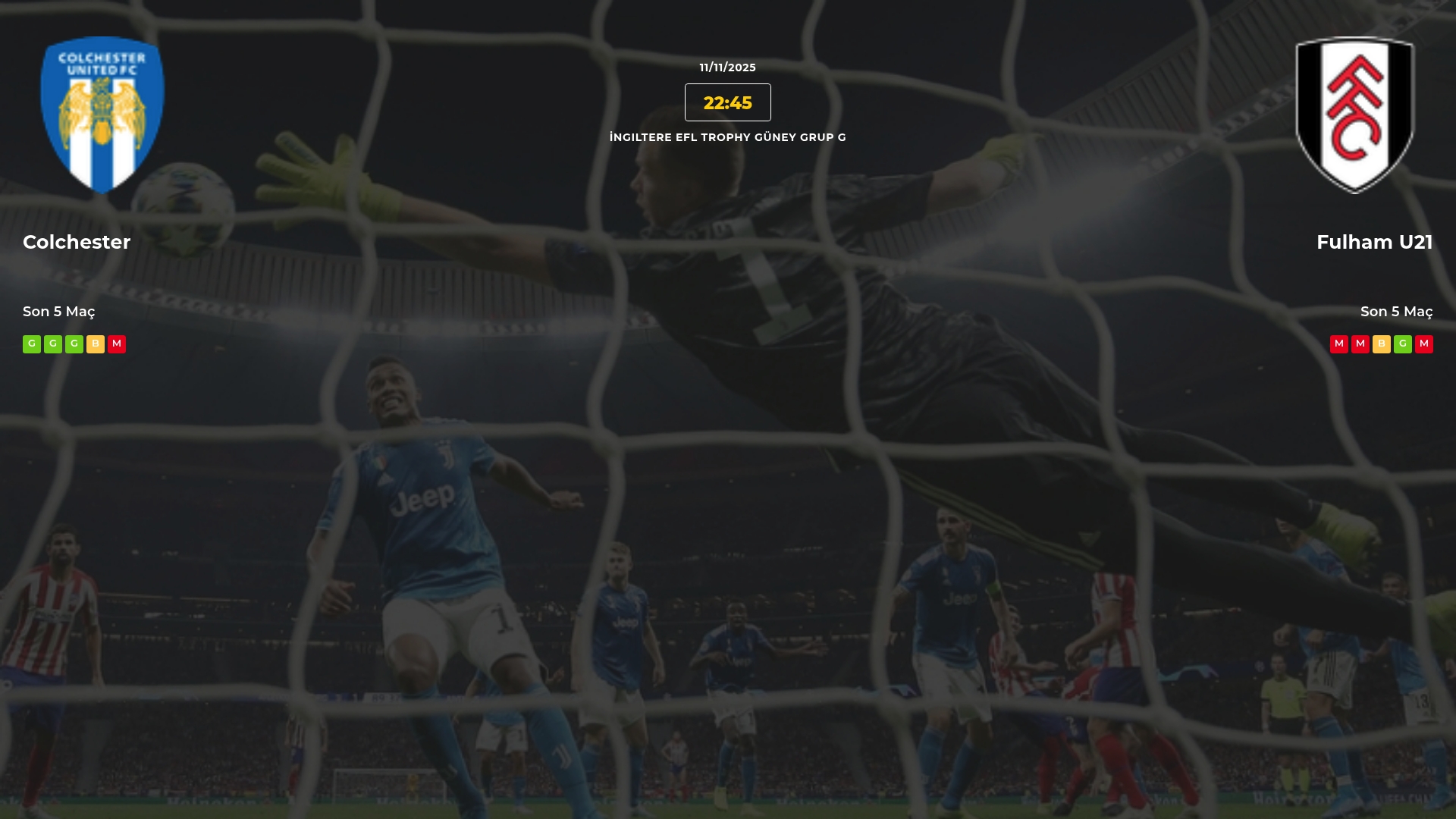 Colchester Fulham U21 İddaa Maç Tahmini 11 Kasım 2025