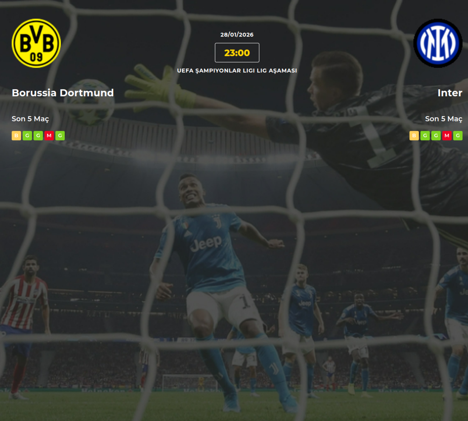 Borussia Dortmund Inter İddaa Maç Tahmini 28 Ocak 2026