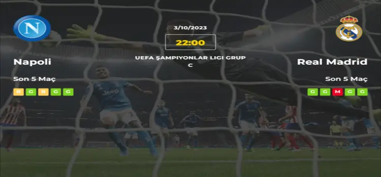 Napoli Real Madrid İddaa Maç Tahmini 3 Ekim 2023