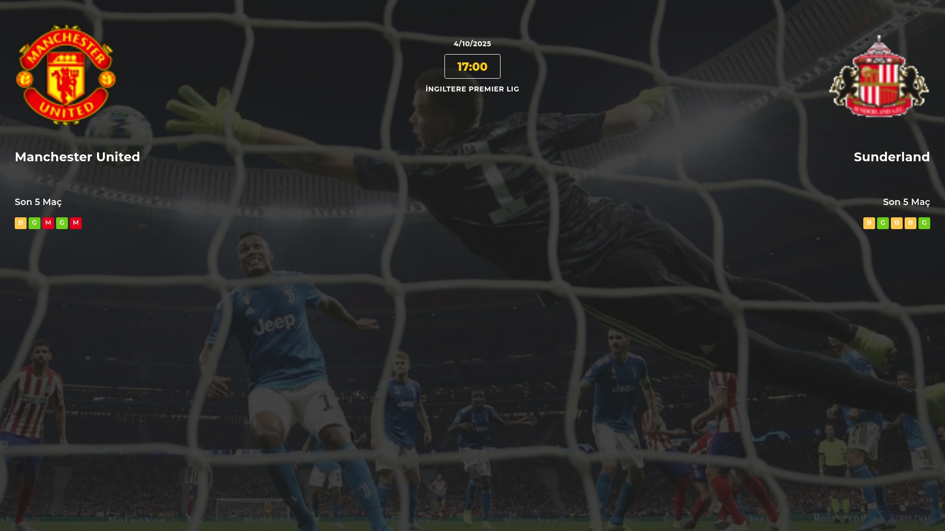 Manchester United Sunderland İddaa Maç Tahmini 04 Ekim 2025