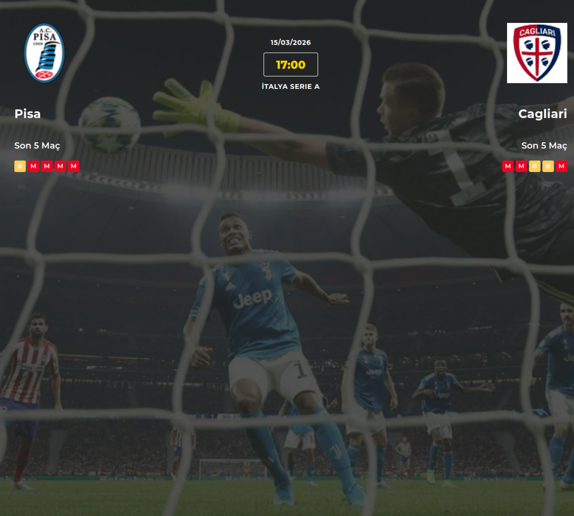 Pisa Cagliari İddaa Maç Tahmini 15 Mart 2026