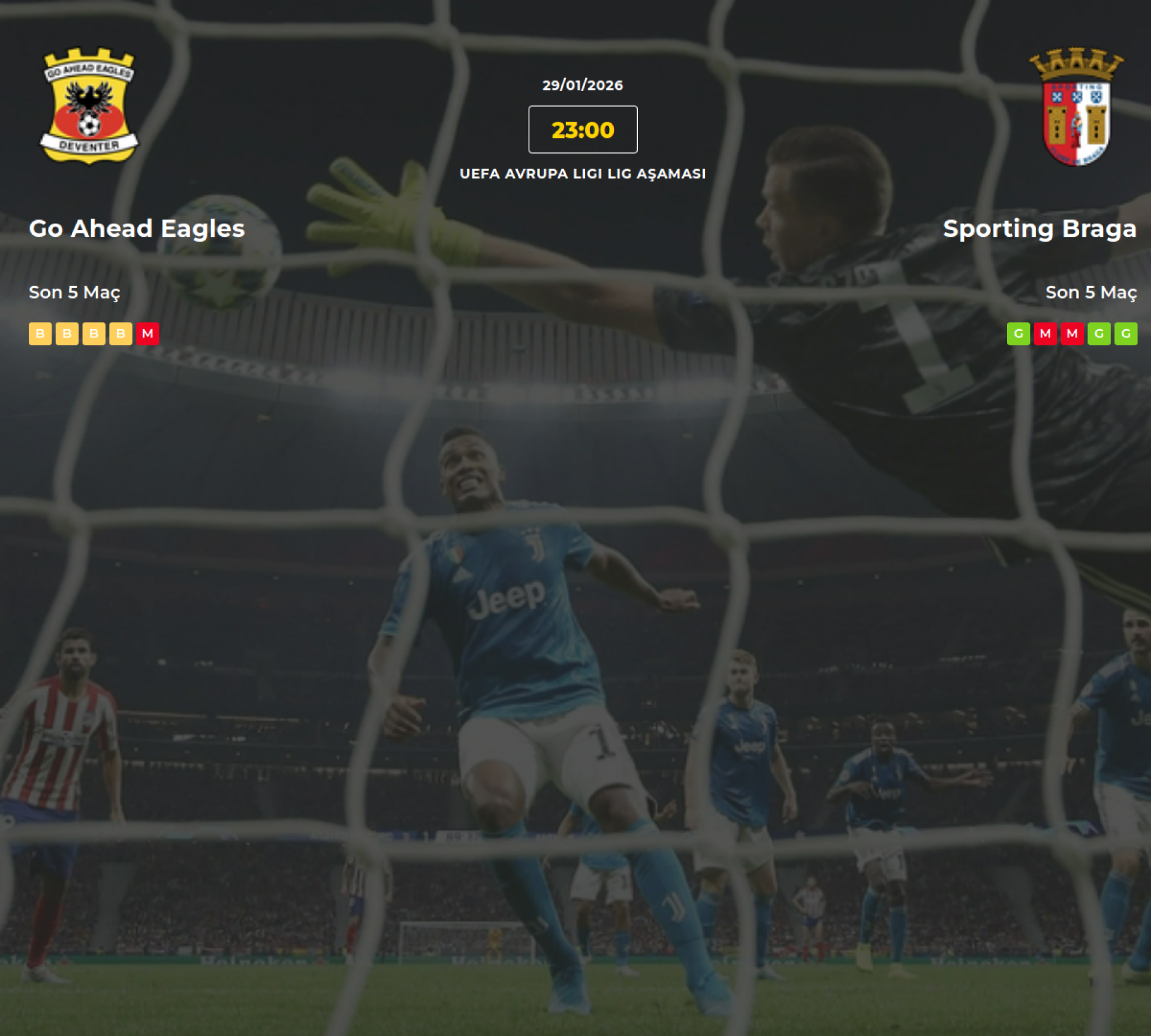 Go Ahead Eagles Sporting Braga İddaa Maç Tahmini 29 Ocak 2026