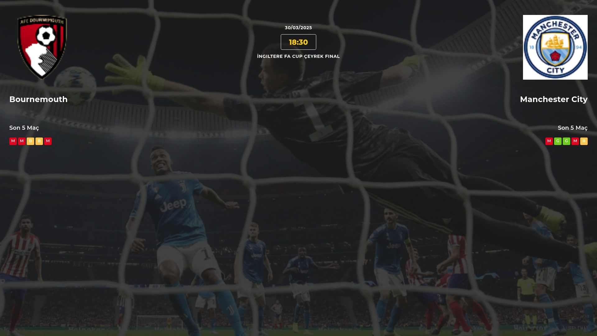 Bournemouth Manchester City İddaa Maç Tahmini 30 Mart 2025