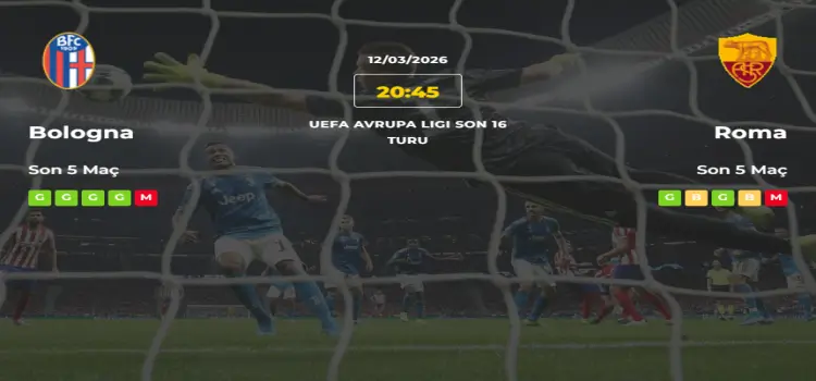 Bologna Roma İddaa Maç Tahmini 12 Mart 2026