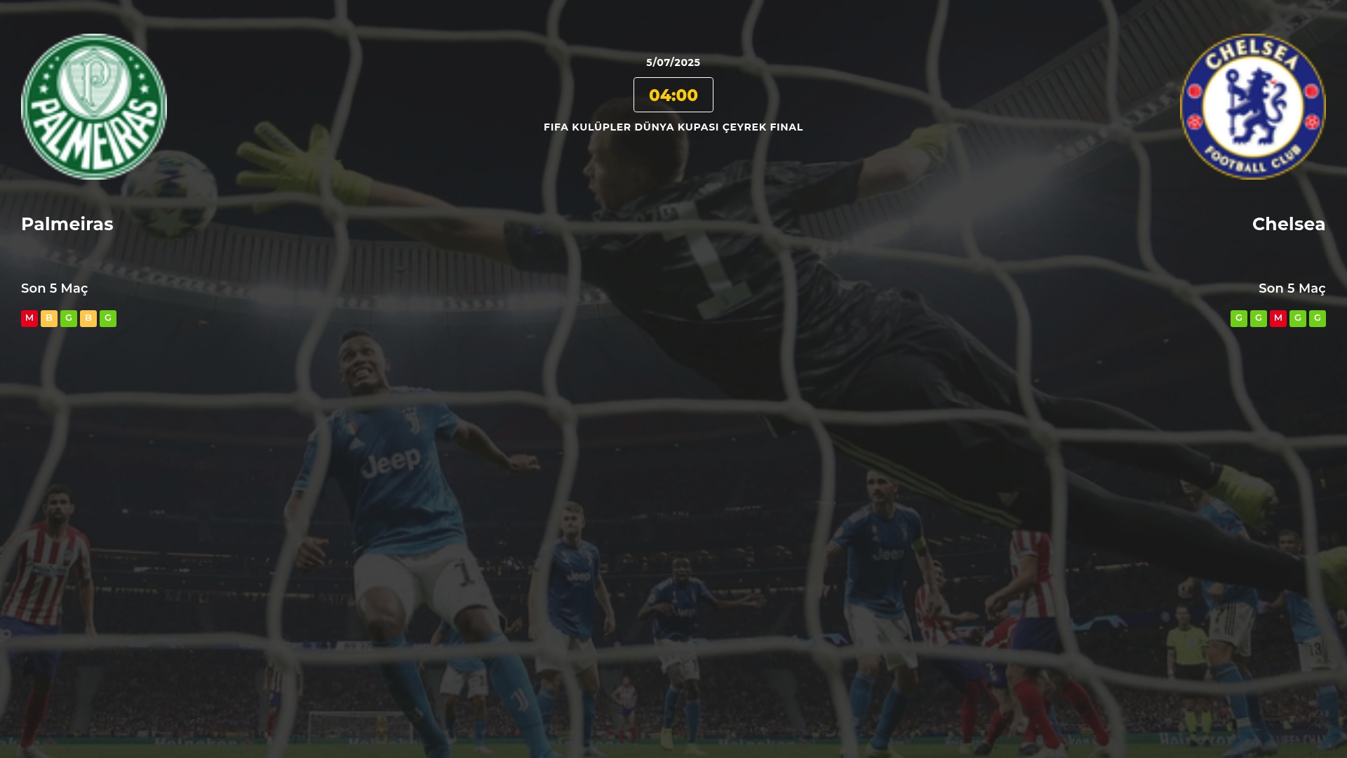 Palmeiras Chelsea İddaa Maç Tahmini 05 Temmuz 2025