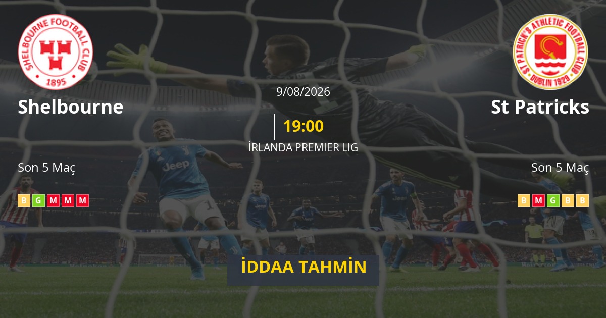 Shelbourne St Patricks İddaa Maç Tahmini 09 Ağustos 2026