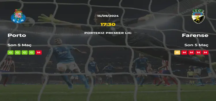 Porto Farense İddaa Maç Tahmini 15 Eylül 2024
