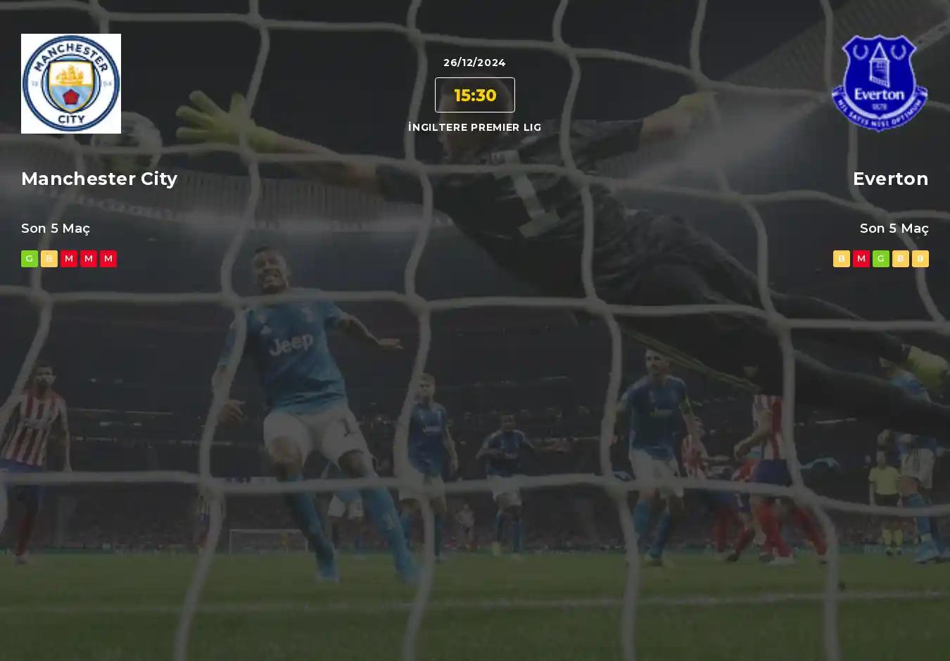 Manchester City Everton İddaa Maç Tahmini 26 Aralık 2024