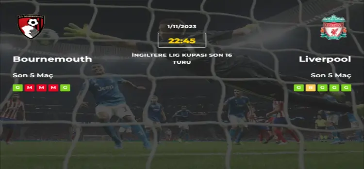 Bournemouth Liverpool İddaa Maç Tahmini 1 Kasım 2023