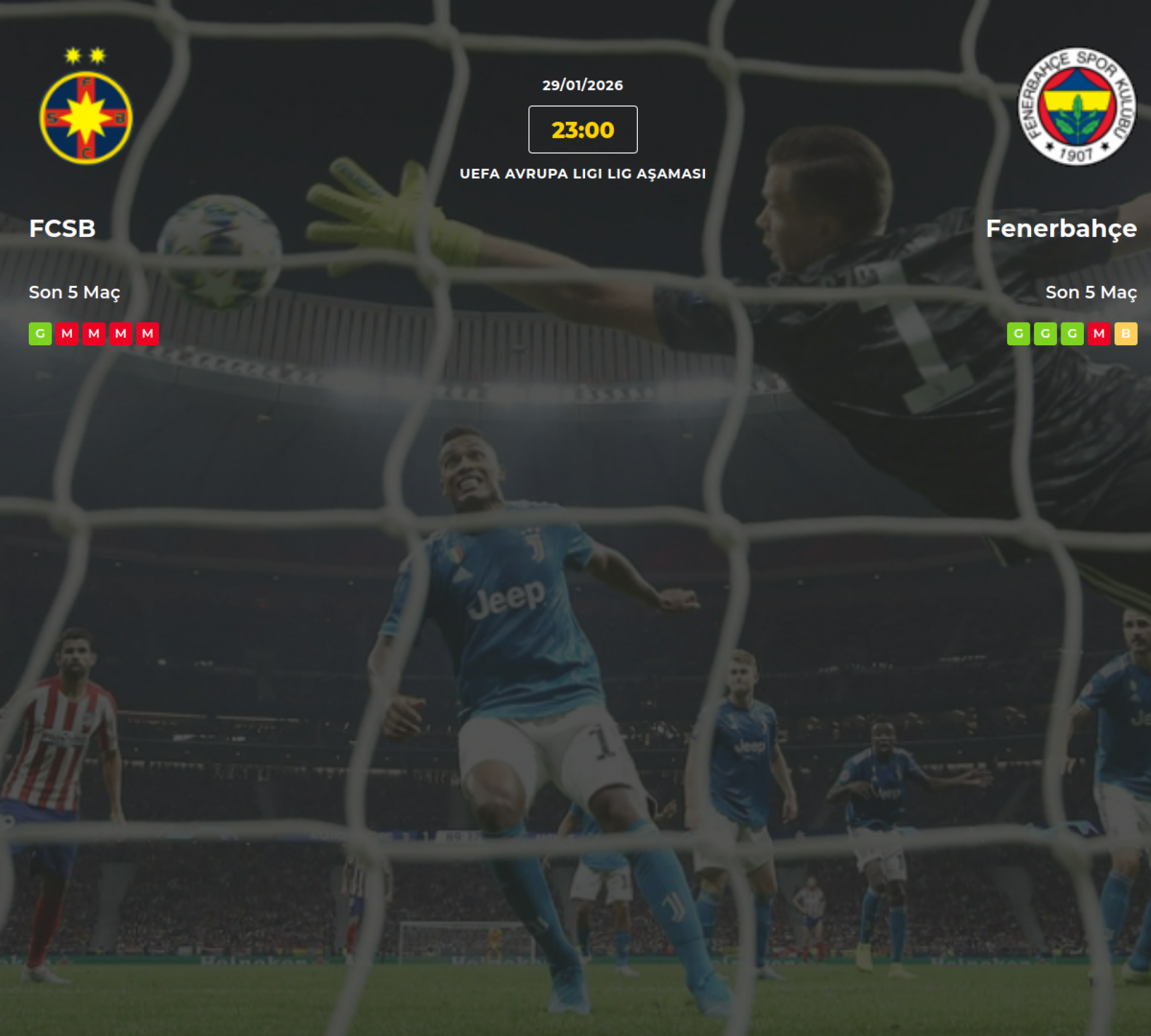 FCSB Fenerbahçe İddaa Maç Tahmini 29 Ocak 2026