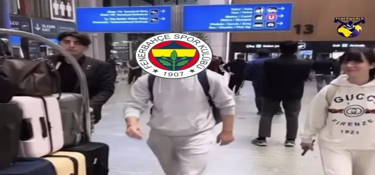 Yıldız futbolcu Fenerbahçe için İstanbul'a geldii