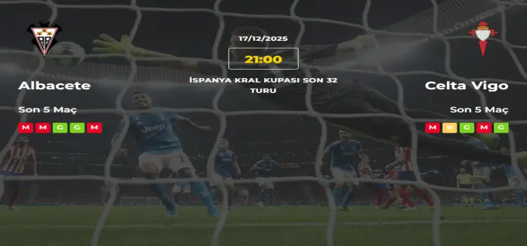 Albacete Celta Vigo İddaa Maç Tahmini 17 Aralık 2025