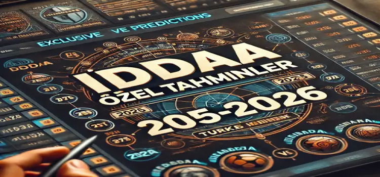 İddaa özel tahminler 2025-2026
