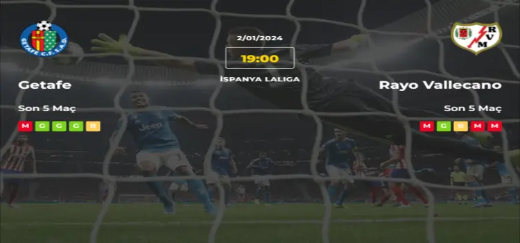 Getafe Rayo Vallecano İddaa Maç Tahmini 2 Ocak 2024