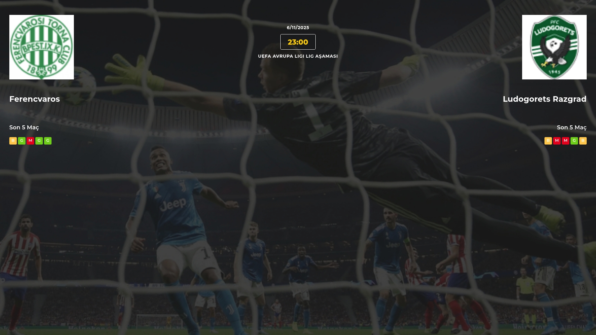 Ferencvaros Ludogorets Razgrad İddaa Maç Tahmini 06 Kasım 2025