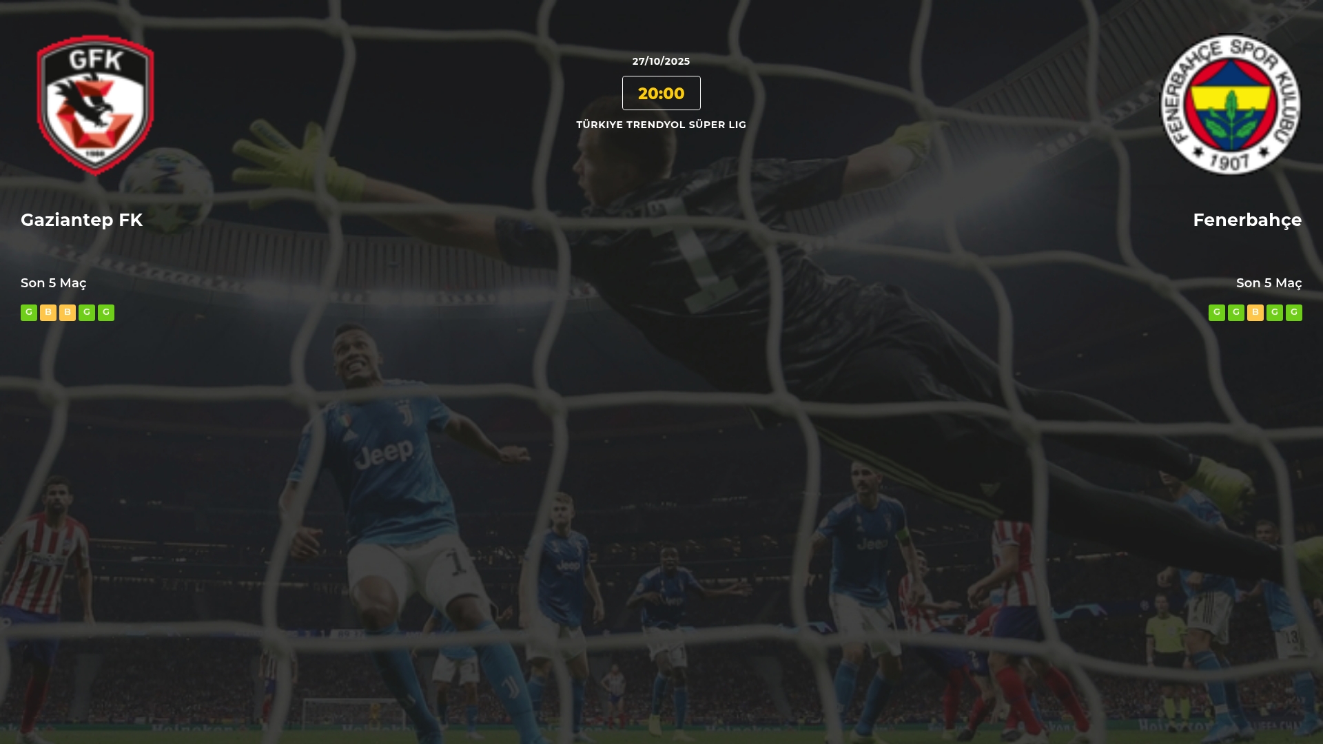 Gaziantep FK Fenerbahçe İddaa Maç Tahmini 27 Ekim 2025