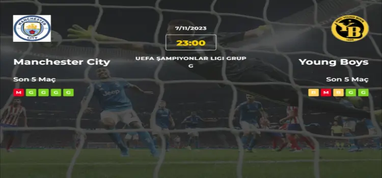 Manchester City Young Boys İddaa Maç Tahmini 7 Kasım 2023