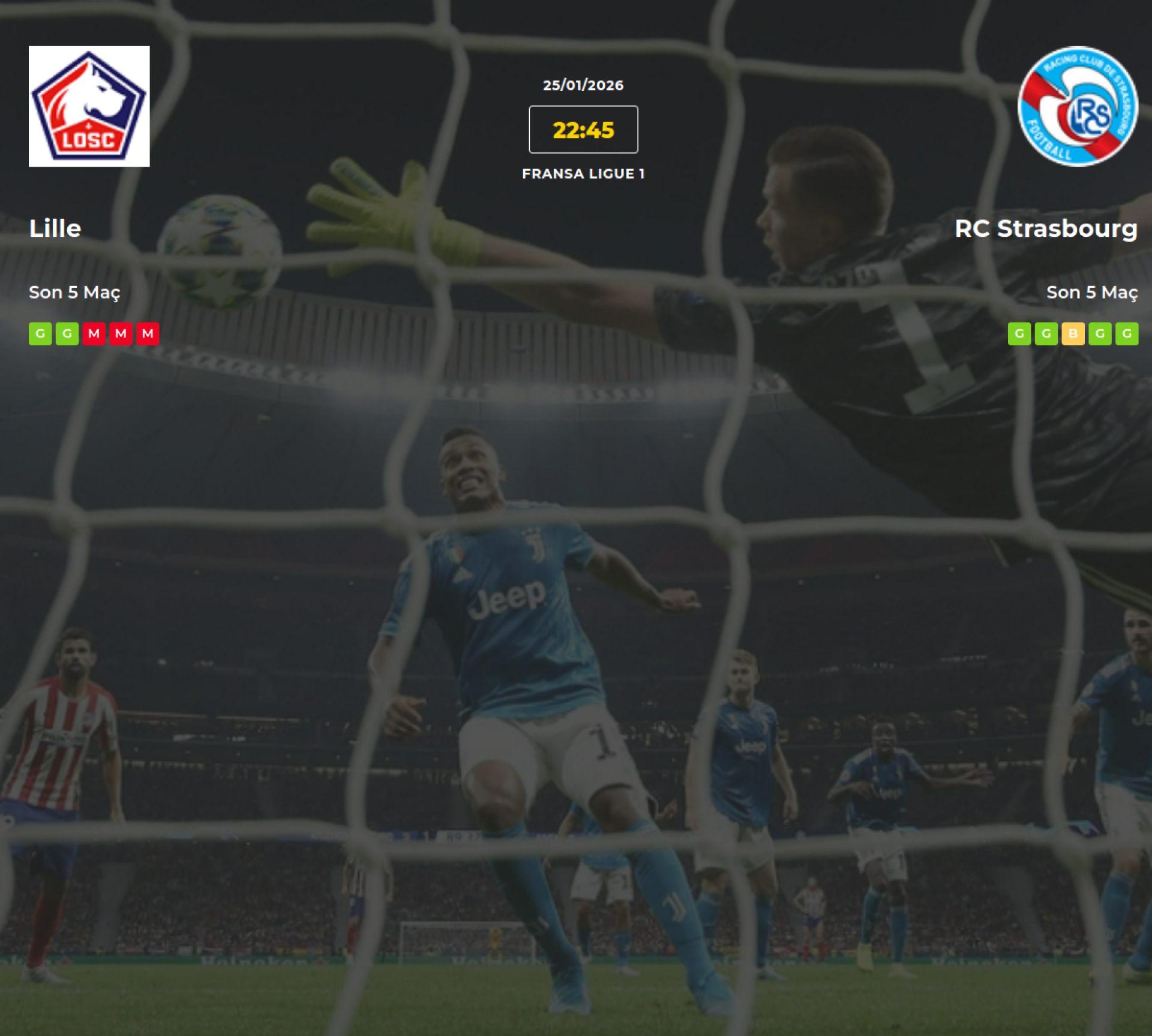 Lille RC Strasbourg İddaa Maç Tahmini 25 Ocak 2026