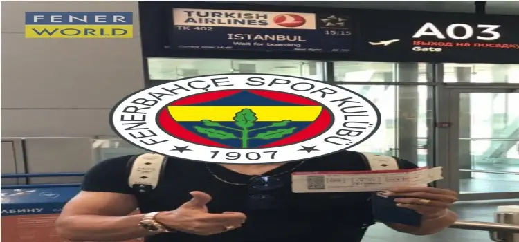Transfer görüşmeleri yapmak için İstanbul'a geldi