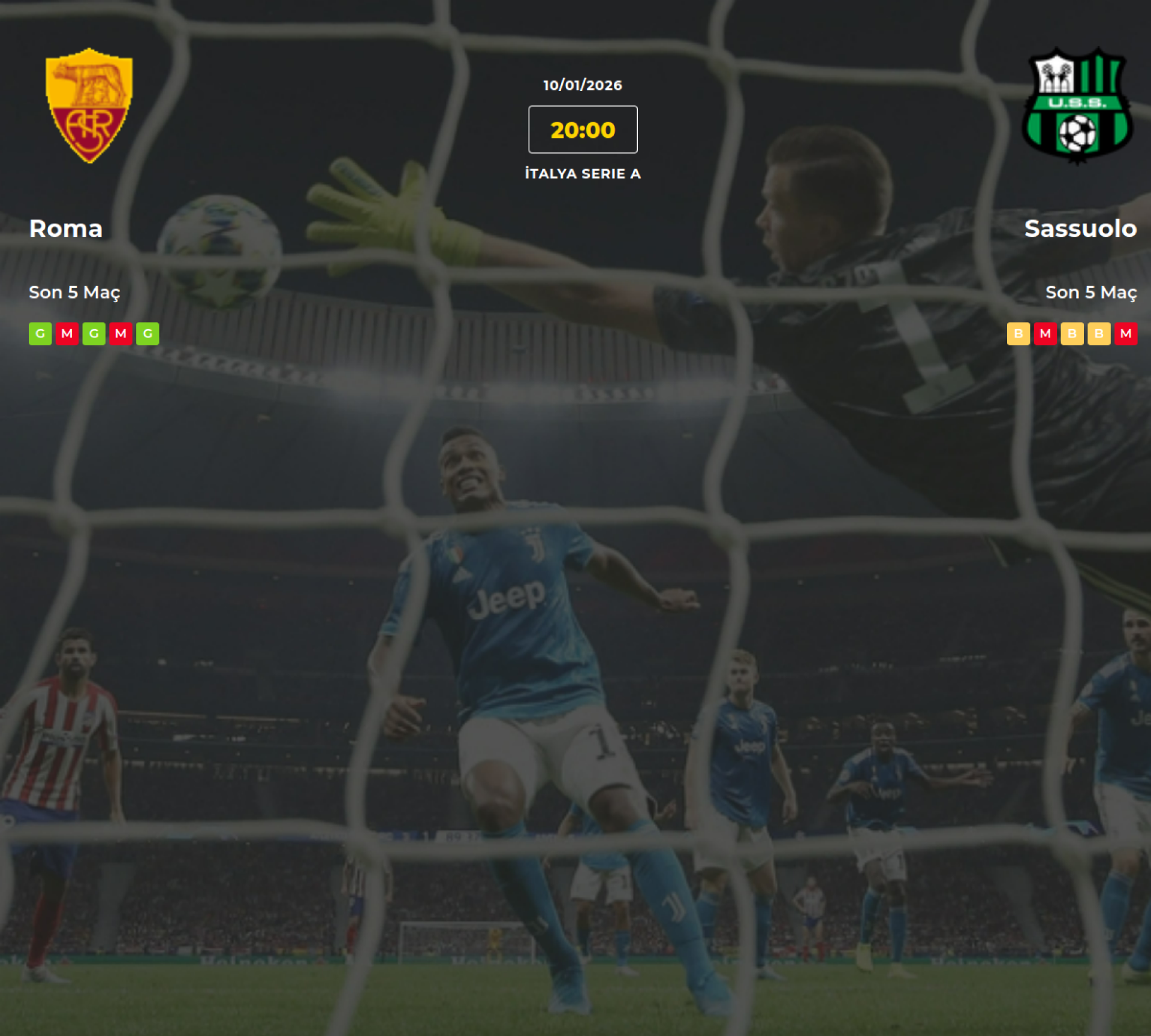 Roma Sassuolo İddaa Maç Tahmini 10 Ocak 2026